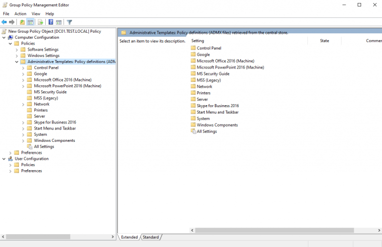 Administrative Templates in GPO: Visibility, Central Store, аnd Hidden Risks